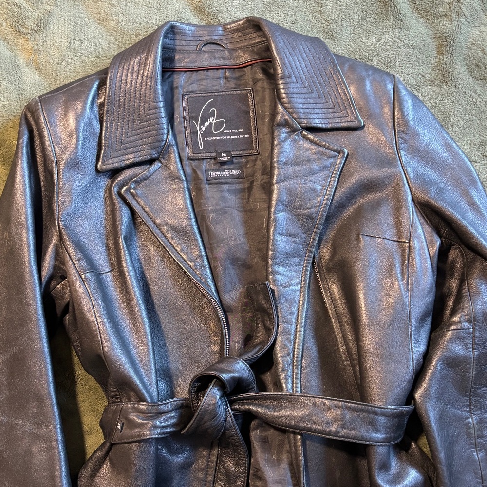 A Venus Williams Exclusively for Wilsons Leather Jacket